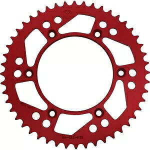 MOOSE リアアルミスプロケット、レッド - 48 歯ホンダ 1211-210-48-13 MOOSE REAR ALUMINUM SPROCKET, RED - 48 TOOTH FOR HONDA 1211-210-48-13 【並行輸入品】