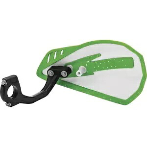 Cycra ハンドガード - サイクロン - ホワイト/グリーン 1CYC-0056-241 Cycra Handguards - Cyclone - White/Green 1CYC-0056-241 【並行輸入品】