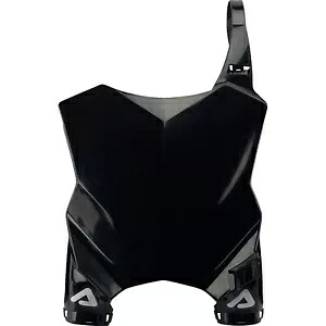 Acerbis Raptor ナンバープレート - ブラック 2981840001 Acerbis Raptor Number Plate - Black 2981840001 【並行輸入品】