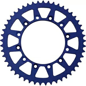 MOOSE リア アルミニウム スプロケット、ブルー - 49 歯 ホンダ/ヤマハ用 1211-245-49-12 MOOSE REAR ALUMINUM SPROCKET, BLUE - 49 TOOTH FOR HONDA/YAMAHA 1211-245-49-12 【並行輸入品】