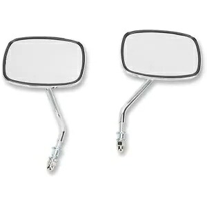 Emgo ダイキャストミラー - ショートステム 20-21706 Emgo Die-Cast Mirror - Short Stem 20-21706 【並行輸入品】
