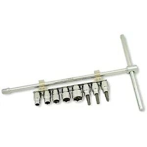 クルーズツール スライド式Tドライバー ソケットセット付 TSDS38 Cruz Tools Sliding T-Driver with Socket Set TSDS38 【並行輸入品】