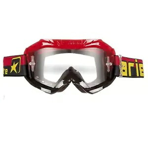 Ariete Mx ゴーグル 07 ライン - カラー ブラック レッド 12960-CNR Ariete Mx Goggles 07 Line - Colors Black Red 12960-CNR 【並行輸入品】