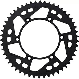 MOOSE リア アルミニウム スプロケット、ブラック - 50 歯 1211-808-50-10 MOOSE REAR ALUMINUM SPROCKET, BLACK - 50 TOOTH 1211-808-50-10 【並行輸入品】
