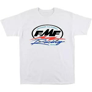 FMF レーシング ジップ T シャツ - ホワイト - L SU24118907WHTLG FMF Racing Zip T-Shirt - White - Large SU24118907WHTLG 【並行輸入品】