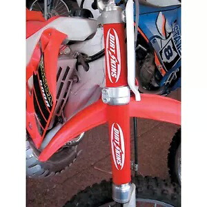 標準 Dirt Skins? フォーク カバー - 2 mm ネオプレン - レッド/ホワイト DSFRKSKN01-3 Standard Dirt Skins? Fork Covers - 2 mm Neoprene - Red/White DSFRKSKN01-3 【並行輸入品】