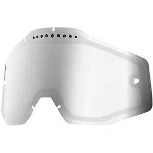 100% ゴーグル デュアル レンズ - 通気口 - シルバー ミラー 51006-008-02 100% Goggle Dual Lens - Vented - Silver Mirror 51006-008-02 【並行輸入品】
