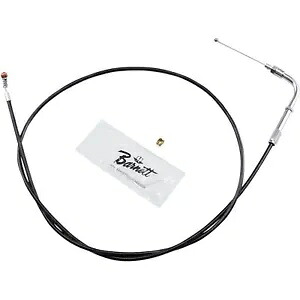 Barnett パフォーマンス ブラック アイドル ケーブル 81 ～ 89 FLT/FLHT 101-30-40007 Barnett Performance Black Idle Cable for '81 -'89 FLT/FLHT 101-30-40007 【並行輸入品】