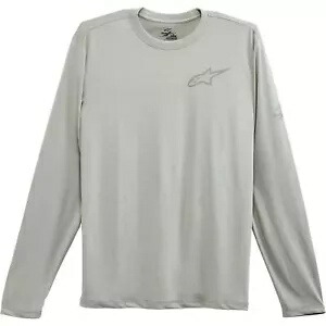 ALPINESTARS Pursue 長袖 T シャツ - シルバー - M 1232-71000-19-M ALPINESTARS Pursue Long-Sleeve T-Shirt - Silver - Medium 1232-71000-19-M 【並行輸入品】