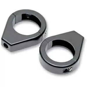 Drag Specialty ウインカー - クランプ - 41mm - ブラック 2040-1129 Drag Specialties Turn Signal - Clamp - 41mm - Black 2040-1129 【並行輸入品】