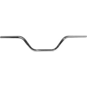 Emgo クローム #24 フラット トラック ハンドルバー 23-12582 Emgo Chrome #24 Flat Track Handlebar 23-12582 【並行輸入品】