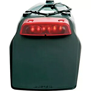 Acerbis LED テールライト ブラック 2044390001 Acerbis Led Taillight Black 2044390001 【並行輸入品】