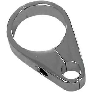 Drag Specialty クローム 1-1/2 インチ クラッチ ケーブル クランプ 0658-0030 Drag Specialties Chrome 1-1/2\