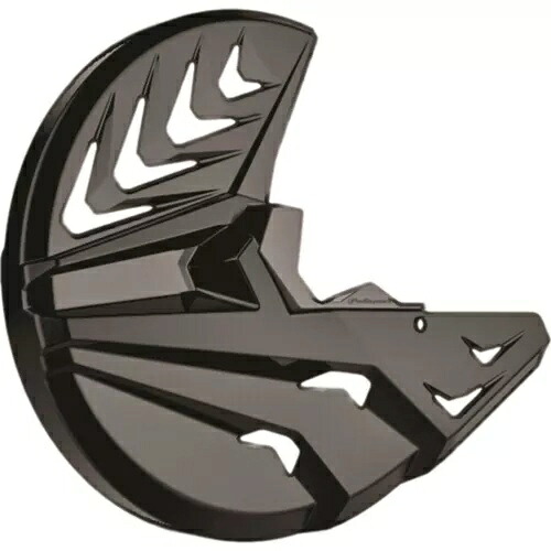 Polisport ディスクプロテクター KTM/ハスクバーナ用 ブラック/ブラック 8151500001 Polisport Disc Protector for KTM/Husqvarna Black/Black 8151500001 【並行輸入品】