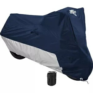 ネルソン リグ デラックス オール シーズン カバー ネイビー - L MC-902-03-LG Nelson-Rigg Deluxe All Season Cover Navy - Large MC-902-03-LG 【並行輸入品】