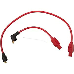 Sumax スパーク プラグ ワイヤー - レッド - FLT/XL 77233 Sumax Spark Plug Wires - Red - FLT/XL 77233 【並行輸入品】