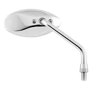 BikeMaster スモール ティアドロップ ミラー 4-5/16 インチ - クローム - ペア 91-730Y BikeMaster Small Teardrop Mirrors 4-5/16\