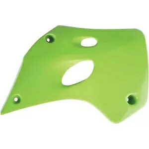 UFO プラスチック ラジエーター シュラウド - KX 80 '91-97 - グリーン KA02759026 UFO Plastics Radiator Shroud - KX 80 '91-97 - Green KA02759026 【並行輸入品】
