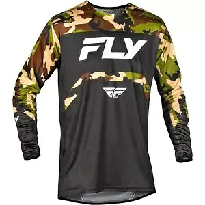 Fly Racing Rayce 自転車ジャージ - ブラック/カモ - M 378-050M Fly Racing Rayce Bicycle Jersey - Black/Camo - Medium 378-050M 【並行輸入品】