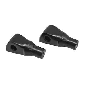 Kuryakyn テーパード パッセンジャー ペグ アダプター、ブラック 8926 Kuryakyn Tapered Passenger Peg Adaptor, Black 8926 【並行輸入品】