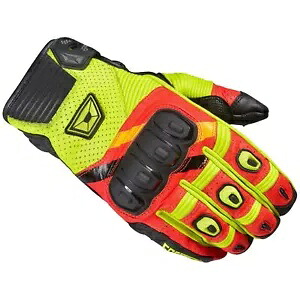 Cortech メンズ マニックス ST グローブ - レッド/ハイビズ - XL 8345-0111-07 Cortech Men's Manix ST Gloves - Red/Hi-Viz - XL 8345-0111-07 【並行輸入品】
