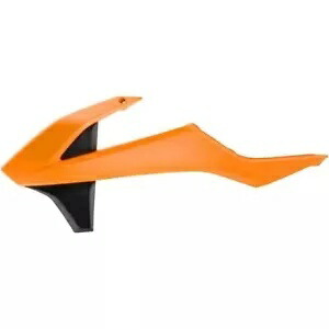 POLISPORT ラジエータースクープ KTM 用 - Flo オレンジ/ブラック 8417800008 POLISPORT Radiator Scoops for KTM - Flo Orange/Black 8417800008 【並行輸入品】