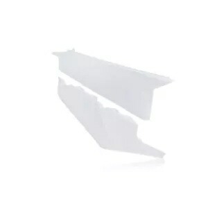 Acerbis サイドパネル ホワイト 2791626811 Acerbis Side Panels White 2791626811 【並行輸入品】