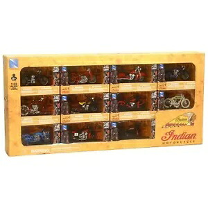 New-Ray Toys レプリカ 1:32 インディアン モデル - セット 11 ピース詰め合わせ SS-06065 New-Ray Toys Replica 1:32 Indian Models - Set 11 Piece Assortment SS-06065 【並行輸入品】