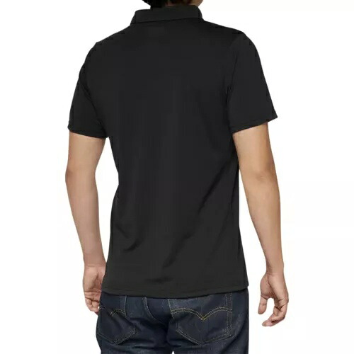 100% コーポレート ポロシャツ - ブラック/ホワイト - M 35019-011-11 100% CORPORATE POLO SHIRT - BLACK/WHITE - MEDIUM 35019-011-11 【並行輸入品】