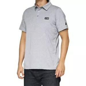 100% コーポレート ポロシャツ - ヘザー グレー/ブラック - S 35019-439-10 100% Corporate Polo Shirt - Heather Gray/Black - Small 35019-439-10 【並行輸入品】