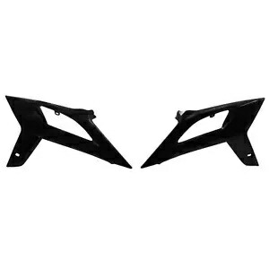 ACERBIS ラジエーター シュラウド - ブラック - ベータ 2936310001 ACERBIS Radiator Shrouds - Black - Beta 2936310001 【並行輸入品】
