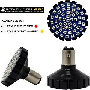 パスファインダー ブレット 超高輝度 LED アンバー 1156 スタイル 4856A Pathfinder Bullet Ultra Bright Led Amber 1156 Style 4856A 【並行輸入品】