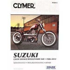 Clymer マニュアルスズキ LS650 '86-'12 M384-5 Clymer Manual For Suzuki LS650 '86-'12 M384-5 【並行輸入品】 38,610円