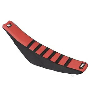 Factory Effex RS1 シートカバー ブラックサイド、レッドトップ、ブラックリブ 18-29328 Factory Effex RS1 Seat Cover Black Sides, Red Top, Black Ribs 18-29328 【並行輸入品】