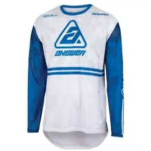 アンサー ユース A23 アルコン トライアル ジャージ - ブルー/ホワイト - ユース L 447574 Answer Youth A23 Arkon Trials Jersey - Blue/White - Youth Large 447574 【並行輸入品】