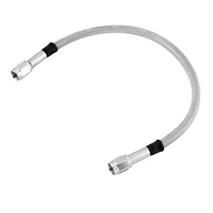 ツインパワー ステンレススチール クリアコート ユニバーサル ブレーキ ホース - 38 インチ PD3800 Twin Power Stainless Steel Clear-Coated Universal Brake Hose - 38\