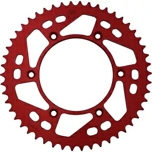 Moose Racing リア アルミ スプロケット - レッド - 50 歯 ホンダ 1211-210-50-13 Moose Racing Rear Aluminum Sprocket - Red - 50 Tooth for Honda 1211-210-50-13 【並行輸入品】