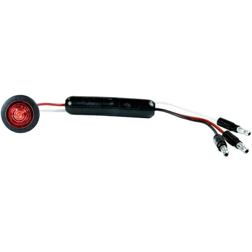 Grote Micronova ラウンド LED レッド グロメット スリム 49362 Grote Micronova Round Led Red with Grommet Slim 49362 【並行輸入品】