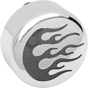 ドラッグ スペシャリティーズ ホーン カバー - クローム ブラック フレーム 2107-0052 Drag Specialties Horn Cover - Chrome with Black Flame 2107-0052 【並行輸入品】 38,610円