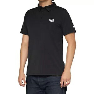 100% コーポレート ポロシャツ - ブラック/ホワイト - S 35019-011-10 100% Corporate Polo Shirt - Black/White - Small 35019-011-10 【並行輸入品】