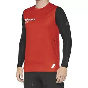 100% メンズ R-コア コンセプト ノースリーブ ジャージ レッド、L 40003-00012 100% Men's R-Core Concept Sleeveless Jersey Red, Large 40003-00012 【並行輸入品】 38,610円