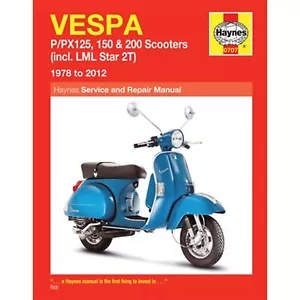 Haynes マニュアル Vespa M707 のサービスおよび修理マニュアル Haynes Manuals Service and Repair Manual for Vespa M707 【並行輸入品】