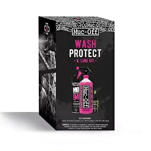 Muc-Off ウォッシュ プロテクト & ルブ メンテナンス キット - ドライ ルブ 851US Muc-Off Wash Protect & Lube Maintenance Kit - Dry Lube 851US 【並行輸入品】