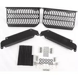 Unabiker ラジエターガード ブラック YYZF223-K Unabiker Radiator Guard Black YYZF223-K 【並行輸入品】