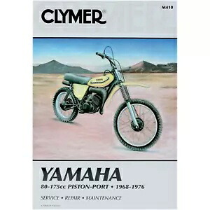 Clymer マニュアル ヤマハ 80-175 ピストンポート M410 Clymer Manual for Yamaha 80-175 Piston-Port M410 【並行輸入品】