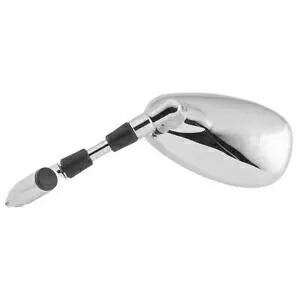 BikeMaster ミラー スズキ/ヤマハ用 - 左 - クローム FY-923L BikeMaster Mirror For Suzuki/Yamaha - Left - Chrome FY-923L 【並行輸入品】