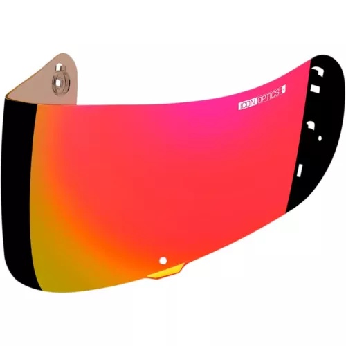 Icon Optics? シールド - RST レッド 0130-0640 Icon Optics? Shield - RST Red 0130-0640 【並行輸入品】