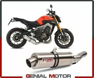 フルシステム ストーム by Mivv マフラー オーバル スチール コンプリート ヤマハ Mt-09 2013 - 2018 Full System Storm by Mivv Muffler Oval Steel Complete Yamaha Mt-09 2013 - 2018 【並行輸入品】