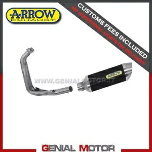 フルエキゾースト アローサンダー アルミ ブラック ヤマハ Mt-07 2014 - 2016 Full Exhaust Arrow Thunder Aluminium Black Yamaha Mt-07 2014 - 2016 【並行輸入品】