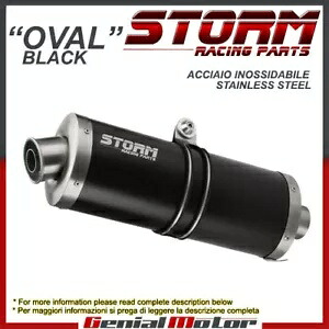 フルシステム ストーム by Mivv マフラー オーバル Nero inox ヤマハ トレーサー 900 2018 18 Full System Storm by Mivv Muffler Oval Nero inox Yamaha Tracer 900 2018 18 【並行輸入品】